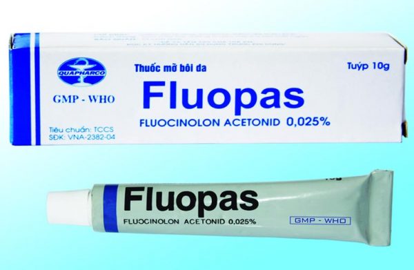 Thuốc mỡ bôi da FLUOPAS