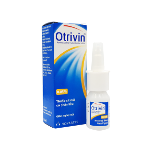 Otrivin – thuốc nhỏ mũi cho trẻ sơ sinh