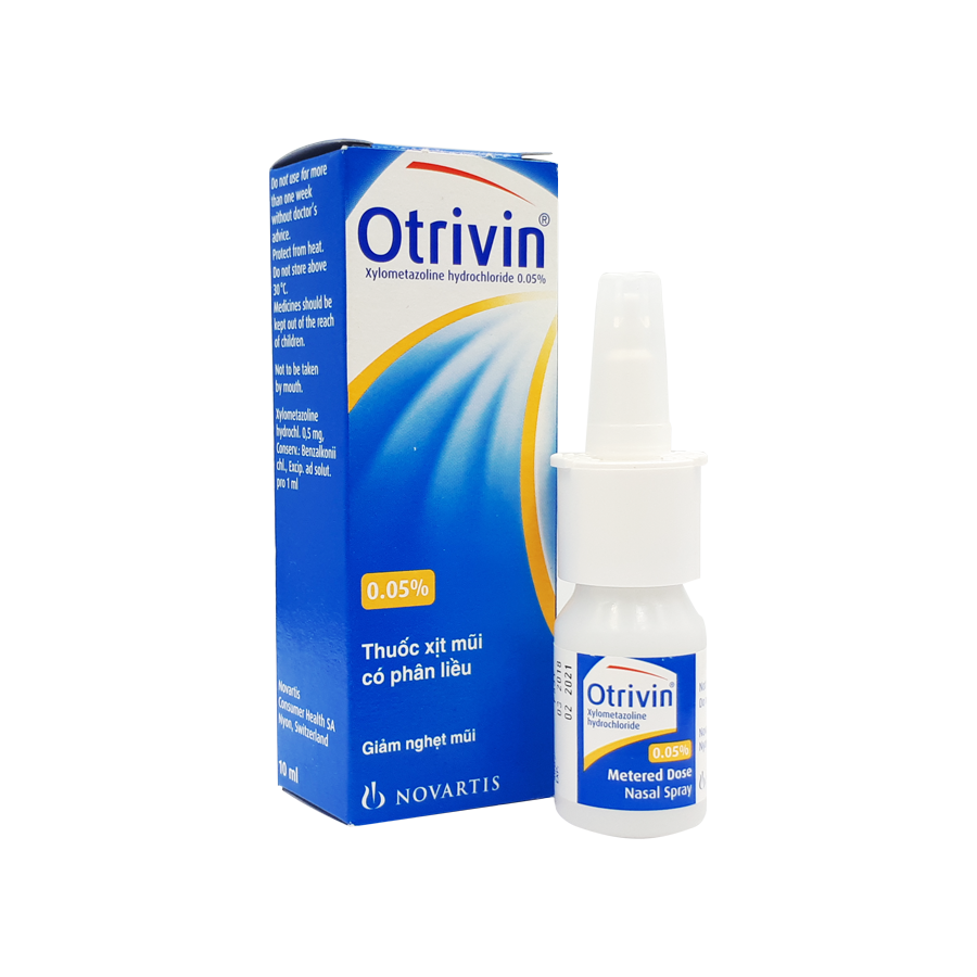 Otrivin – thuốc nhỏ mũi cho trẻ sơ sinh