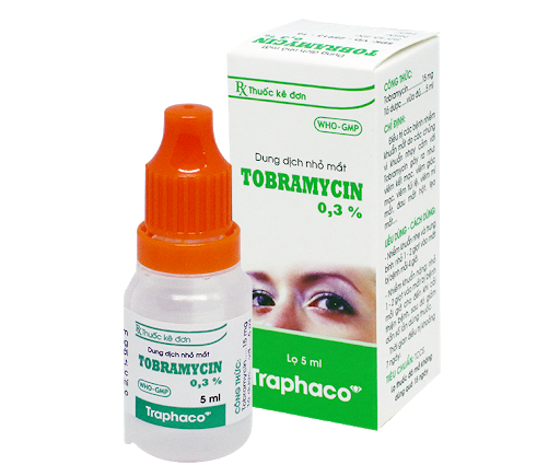 Dung dịch nhỏ mắt TOBRAMYCIN 0,3%