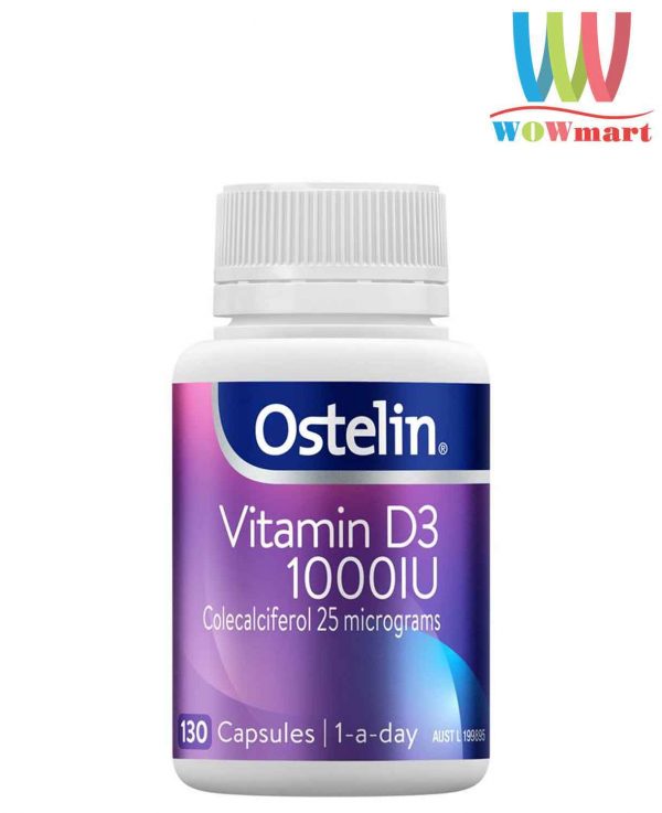 Ostelin Vitamin D3 1000IU 130/300 viên
