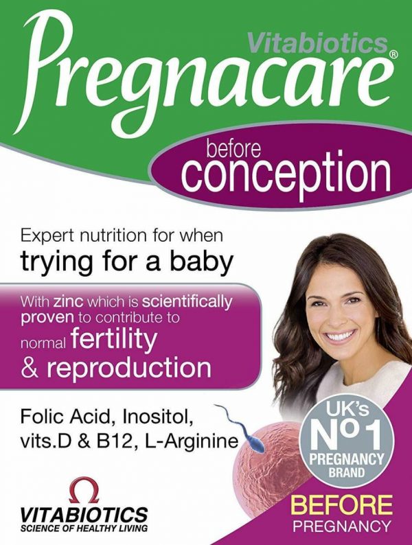 Viên uống Vitabiotics Pregnacare Before Conception 30 viên của Anh