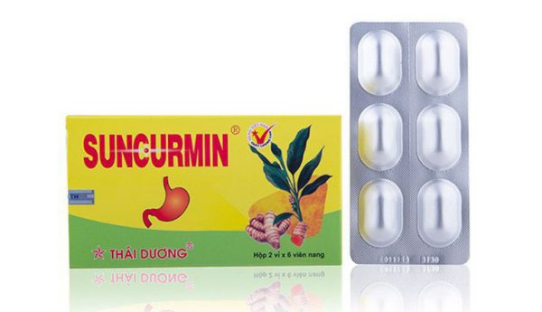 Suncurmin (viên nang) – điều trị loét dạ dày