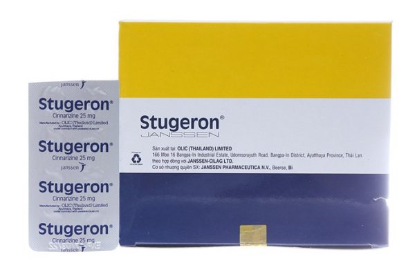 Stugeron – rối loạn tuần hoàn