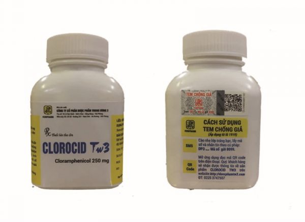 Clorocid TW3 (Cloramphenicol 250mg)