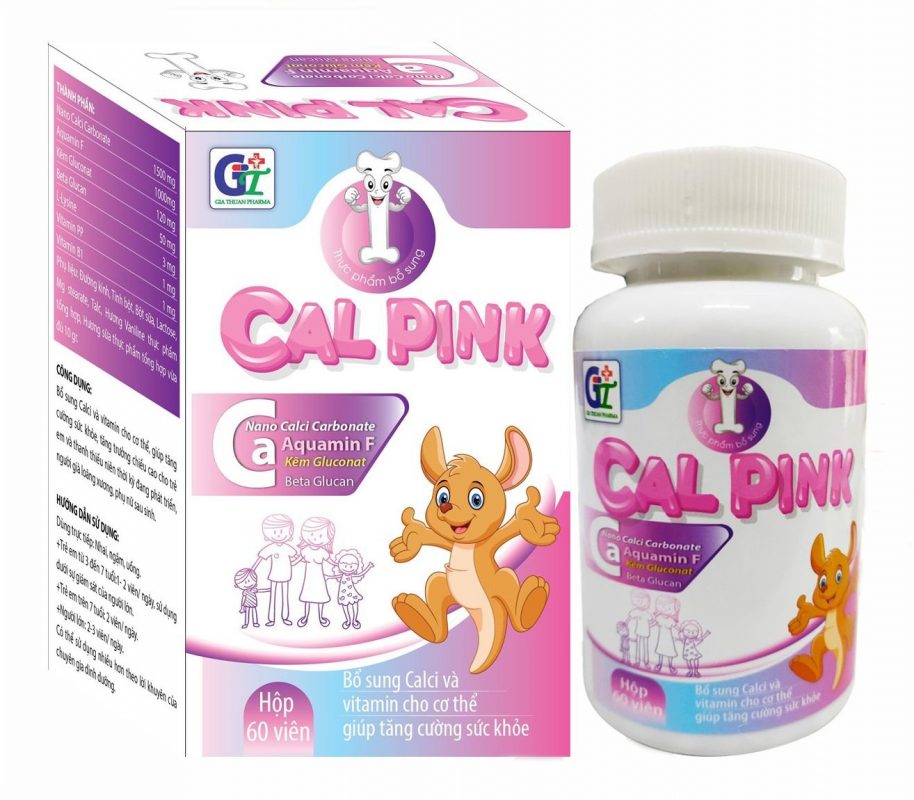 Kẹo Nhai Canxi Cho Trẻ Cal Pink Bổ Sung Calci Và Vitamin Cho Cơ Thể Nhà Thuốc Z159 